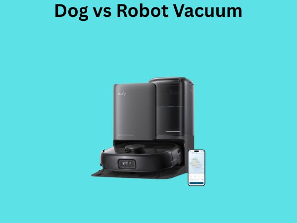 Dog vs Robot Vacuum