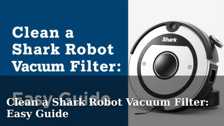Clean a Shark Robot Vacuum Filter: Easy Guide