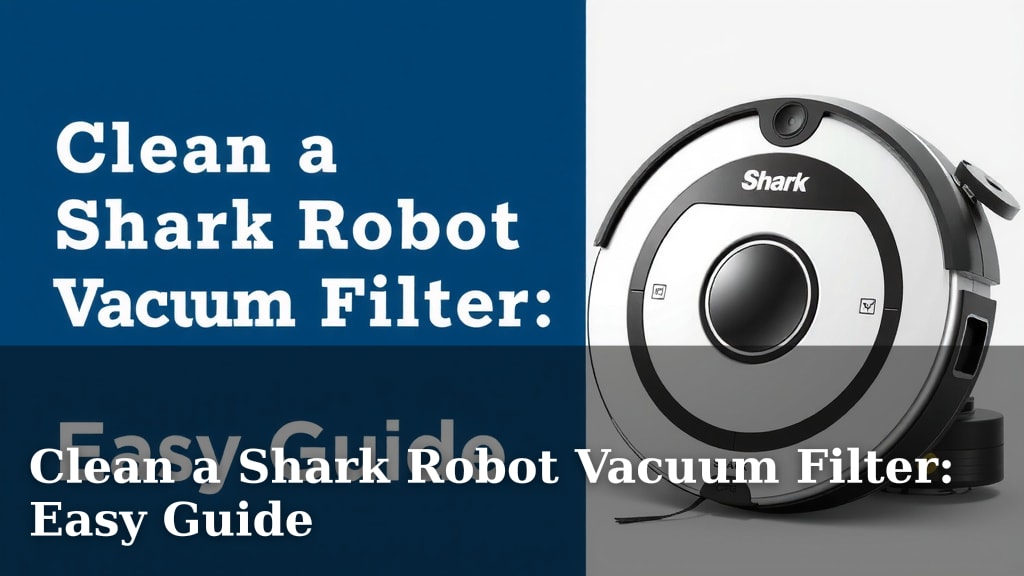 Clean a Shark Robot Vacuum Filter: Easy Guide
