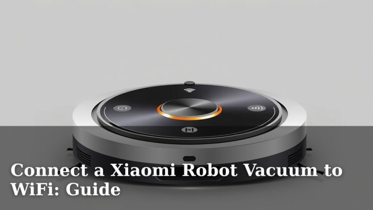 Connect a Xiaomi Robot Vacuum to WiFi: Guide