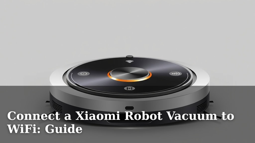Connect a Xiaomi Robot Vacuum to WiFi: Guide