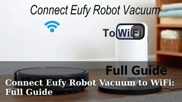 Connect Eufy Robot Vacuum to WiFi: Full Guide