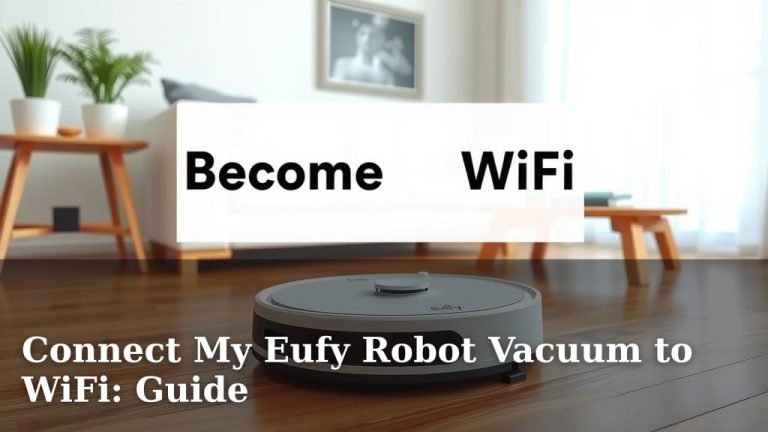 Connect My Eufy Robot Vacuum to WiFi: Guide