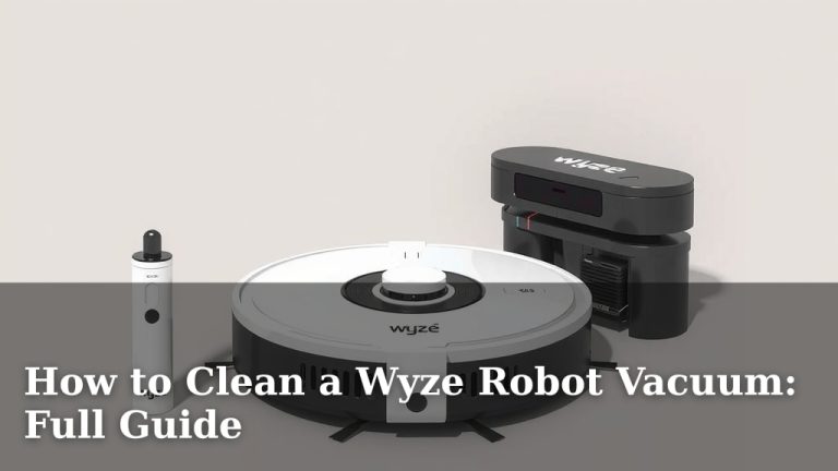 How to Clean a Wyze Robot Vacuum: Full Guide
