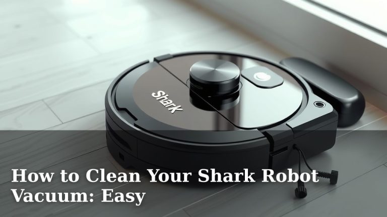 How to Clean Your Shark Robot Vacuum: Easy