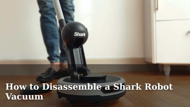 How to Disassemble a Shark Robot Vacuum