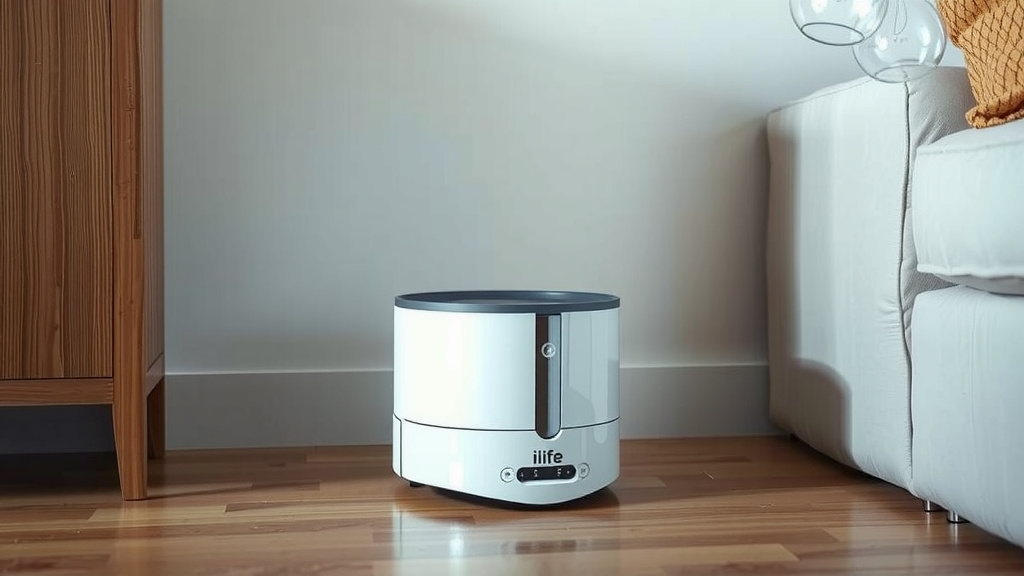 Getting Your iLife Robot Vacuum's Dustbin Ready for Emptying