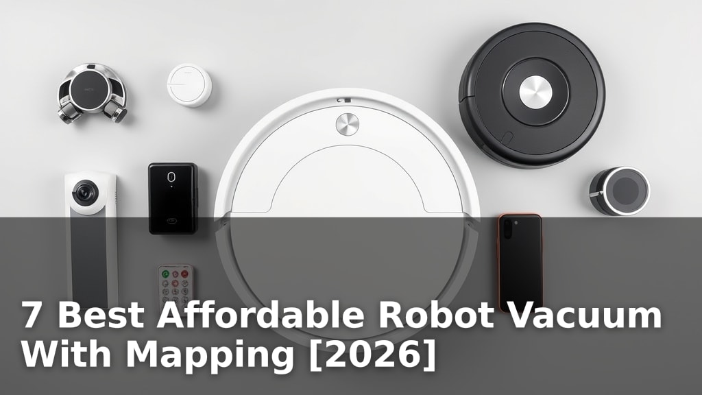 7 Best Affordable Robot Vacuum With Mapping [2026]