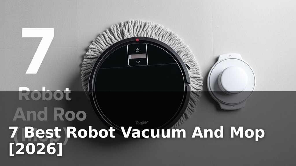 7 Best Robot Vacuum And Mop [2026]