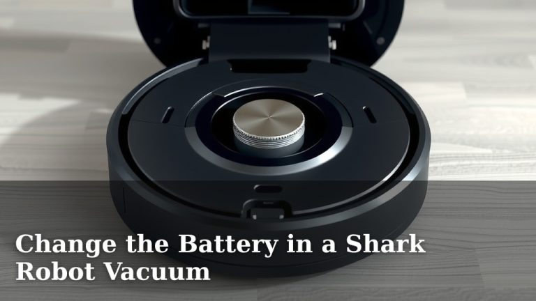 Change the Battery in a Shark Robot Vacuum