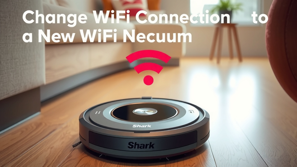 Connecting Your Shark Robot to a New WiFi Network