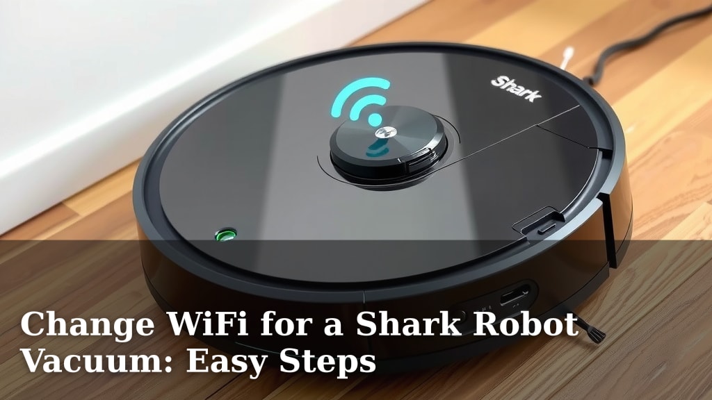 Change WiFi for a Shark Robot Vacuum: Easy Steps