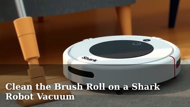 Clean the Brush Roll on a Shark Robot Vacuum