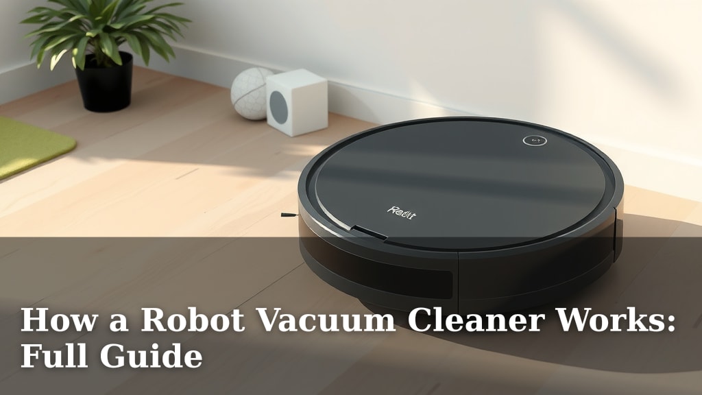 How a Robot Vacuum Cleaner Works: Full Guide