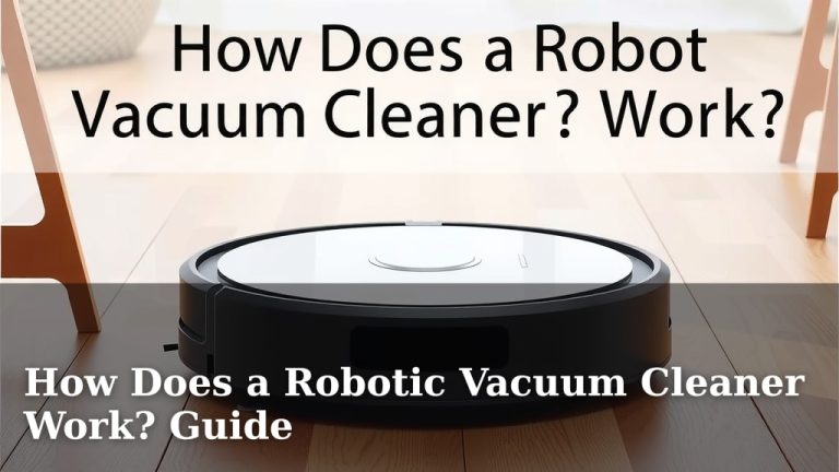 How Does a Robotic Vacuum Cleaner Work? Guide