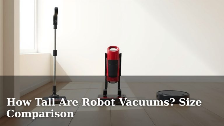 How Tall Are Robot Vacuums? Size Comparison