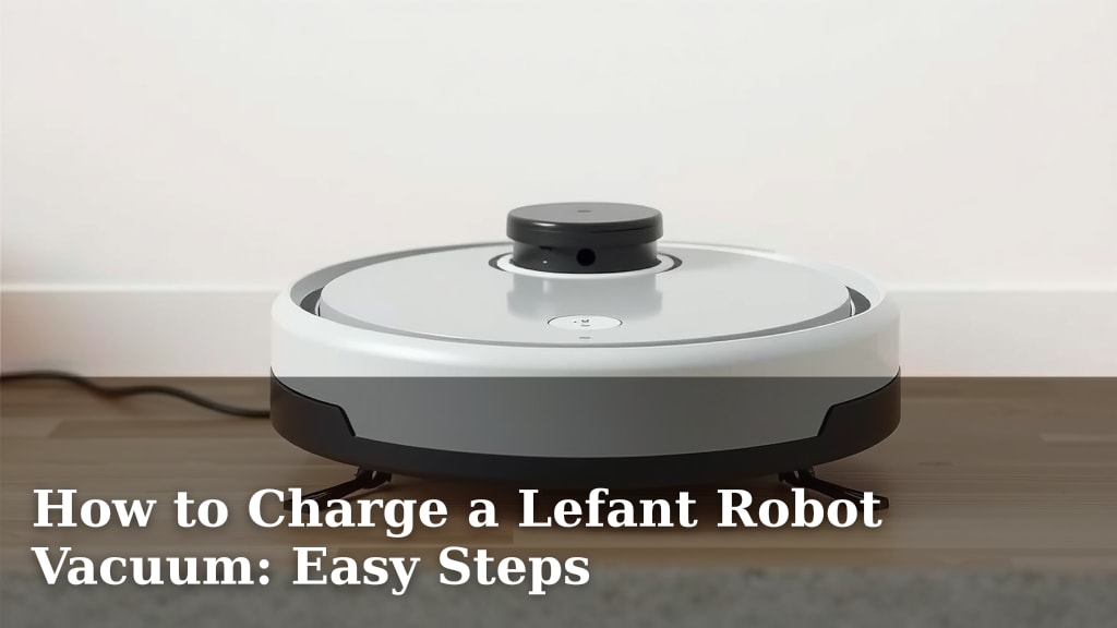 How to Charge a Lefant Robot Vacuum: Easy Steps