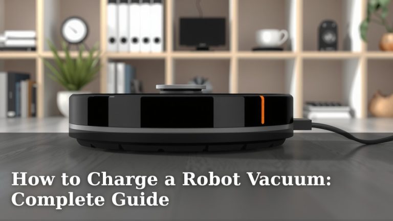 How to Charge a Robot Vacuum: Complete Guide