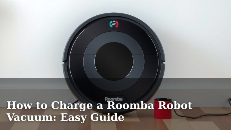 How to Charge a Roomba Robot Vacuum: Easy Guide
