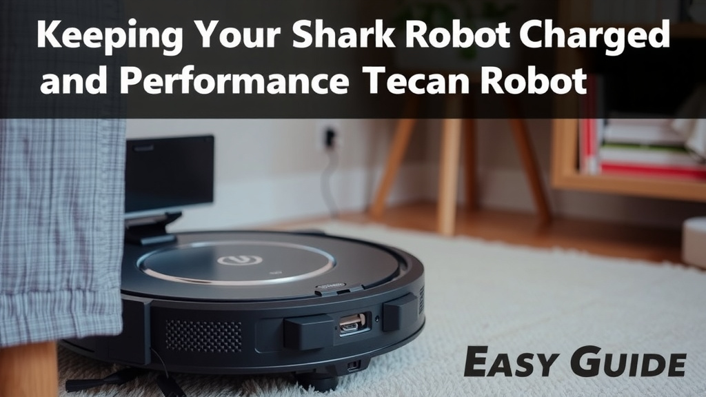 Keeping Your Shark Robot Charged for Peak Performance