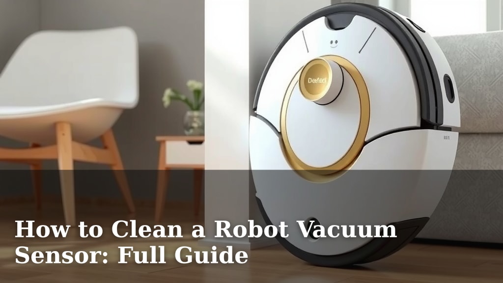 How to Clean a Robot Vacuum Sensor: Full Guide