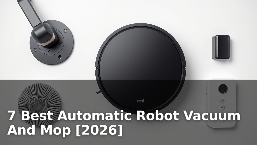 7 Best Automatic Robot Vacuum And Mop [2026]