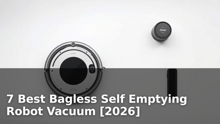7 Best Bagless Self Emptying Robot Vacuum [2026]