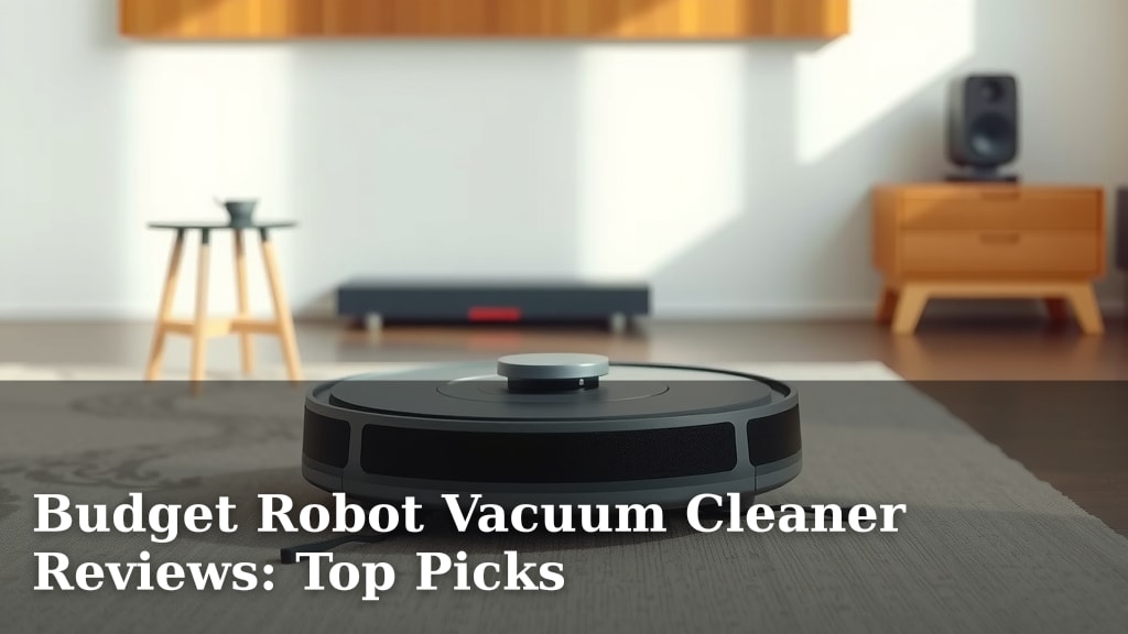 Budget Robot Vacuum Cleaner Reviews: Top Picks