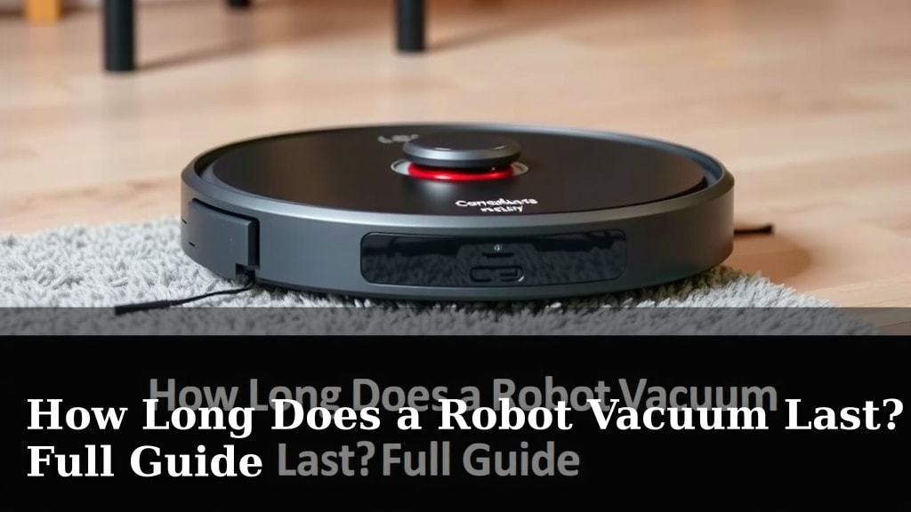 How Long Does a Robot Vacuum Last? Full Guide