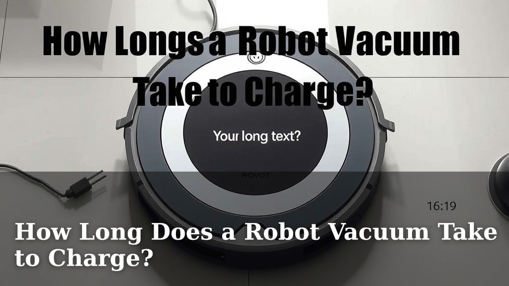 How Long Does a Robot Vacuum Take to Charge?