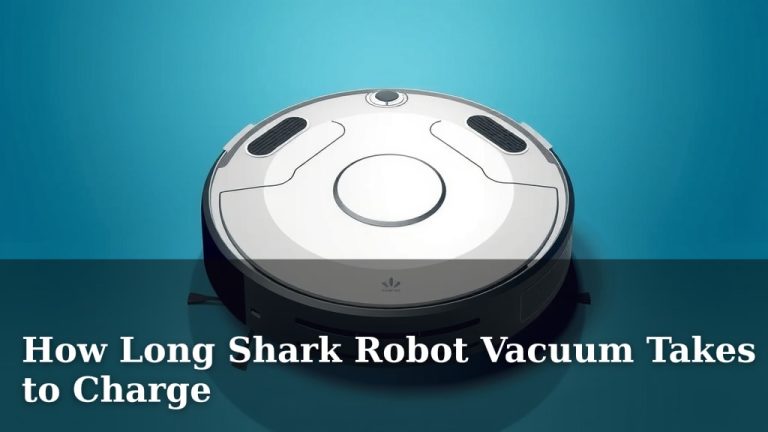 How Long Shark Robot Vacuum Takes to Charge