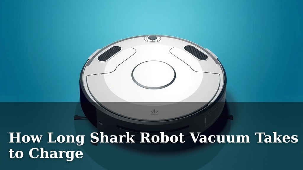 How Long Shark Robot Vacuum Takes to Charge