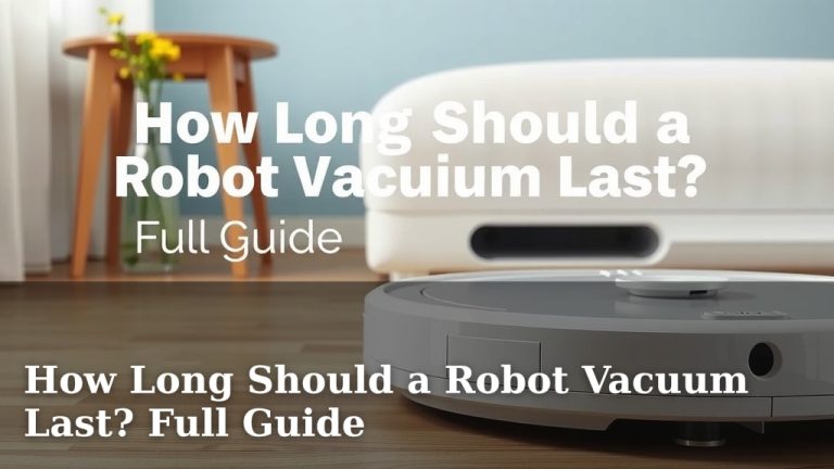 How Long Should a Robot Vacuum Last? Full Guide