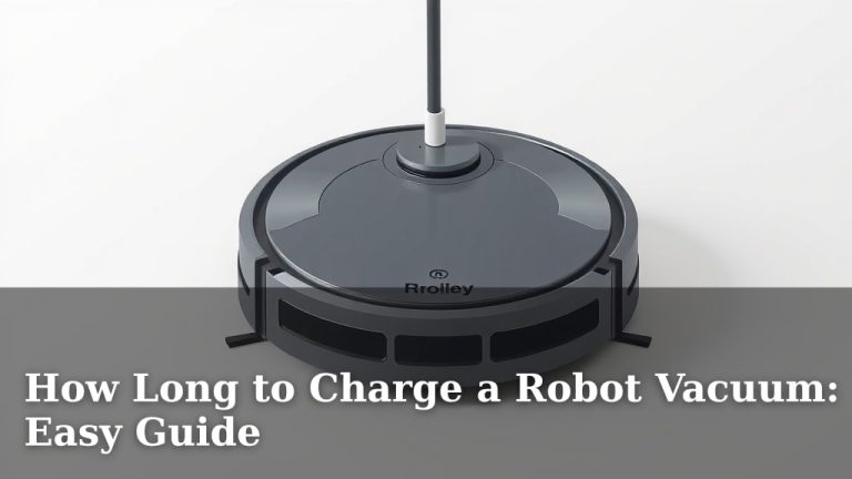 How Long to Charge a Robot Vacuum: Easy Guide