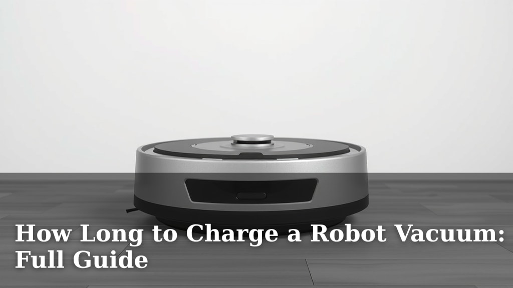 How Long to Charge a Robot Vacuum: Full Guide