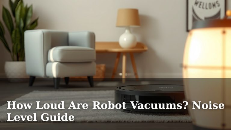 How Loud Are Robot Vacuums? Noise Level Guide