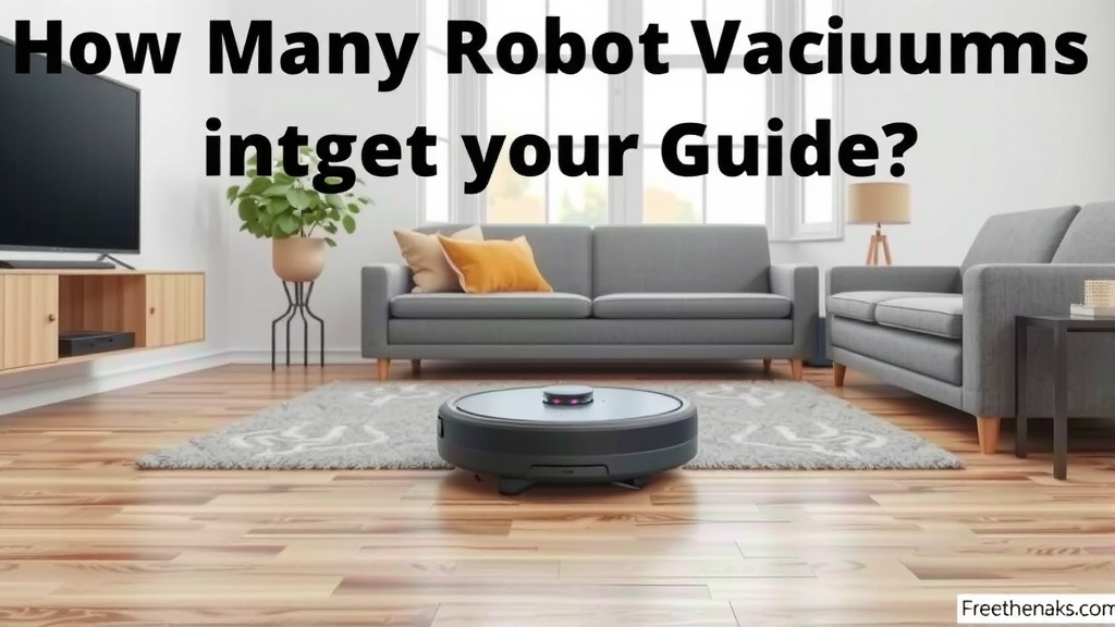 Deciding the Right Number of Robot Vacuums for Your Home