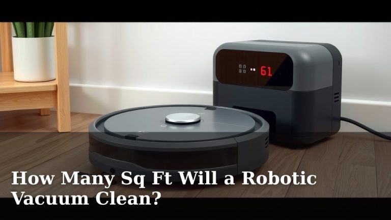 How Many Sq Ft Will a Robotic Vacuum Clean?
