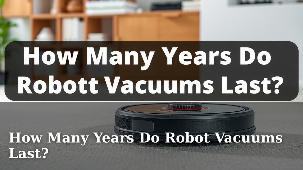 How Many Years Do Robot Vacuums Last?