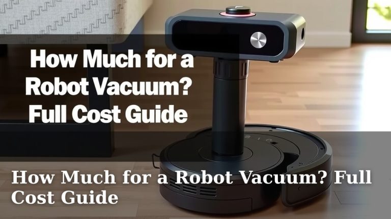 How Much for a Robot Vacuum? Full Cost Guide