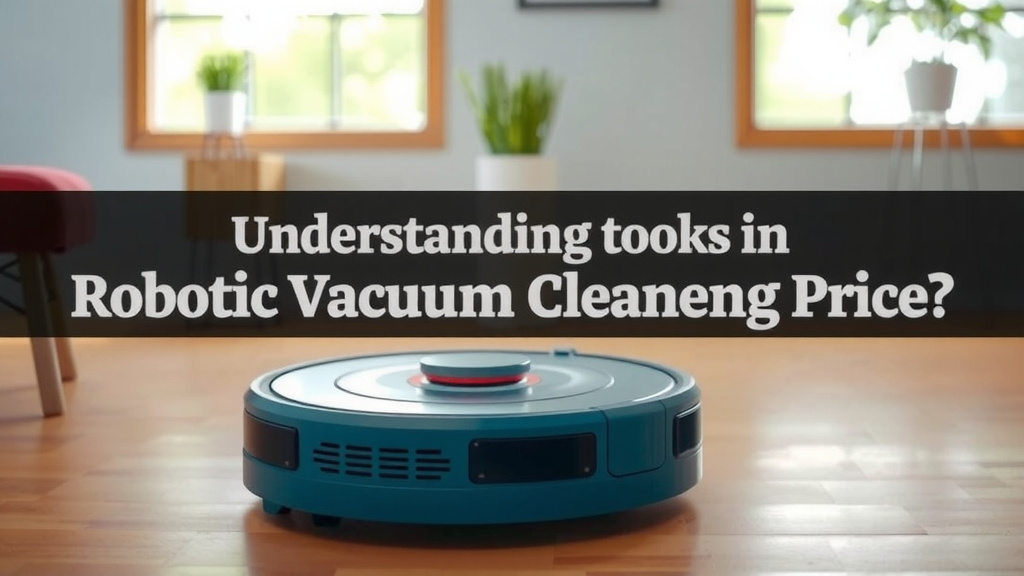 Understanding Robotic Vacuum Cleaner Prices