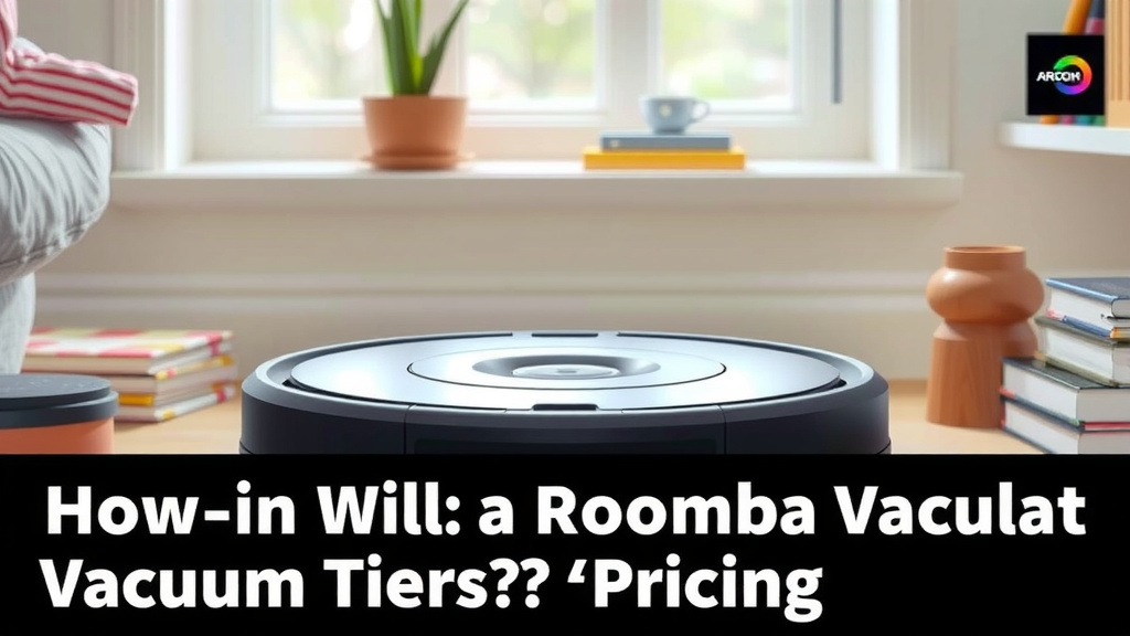 Understanding Roomba Vacuum Pricing Tiers