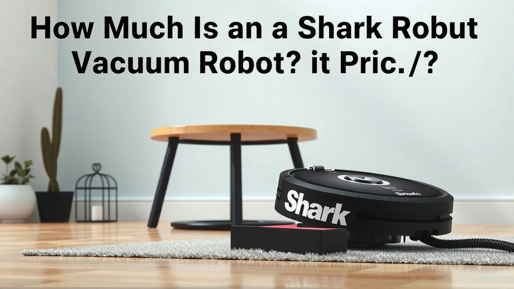 Understanding Shark Robot Vacuum Costs