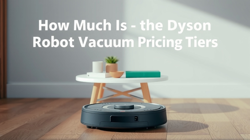 Understanding Dyson Robot Vacuum Pricing Tiers