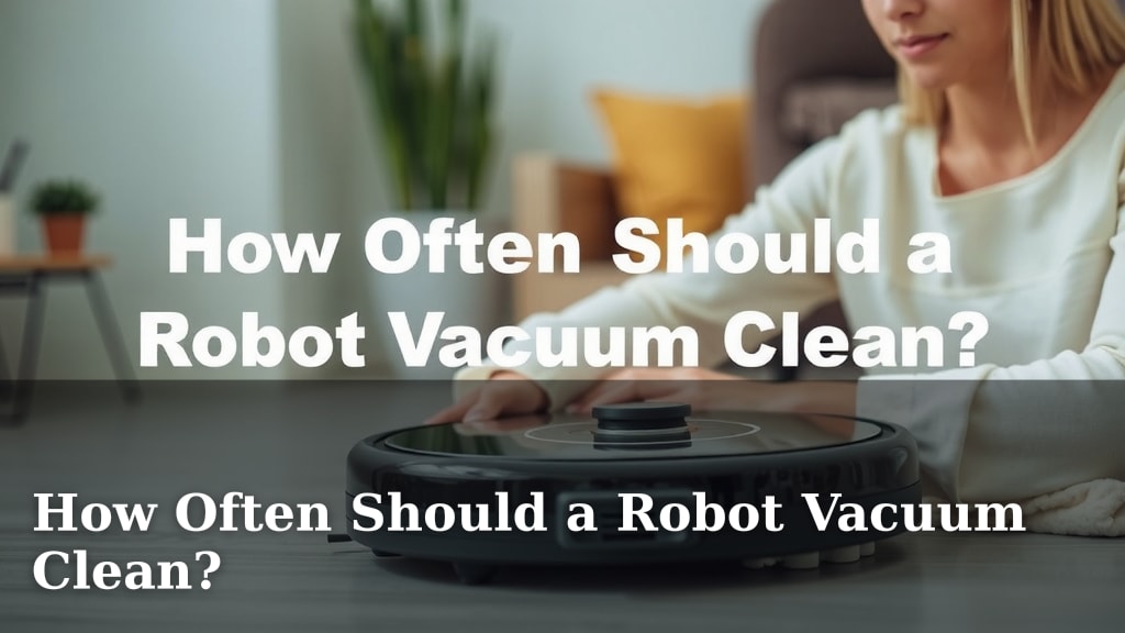 How Often Should a Robot Vacuum Clean?