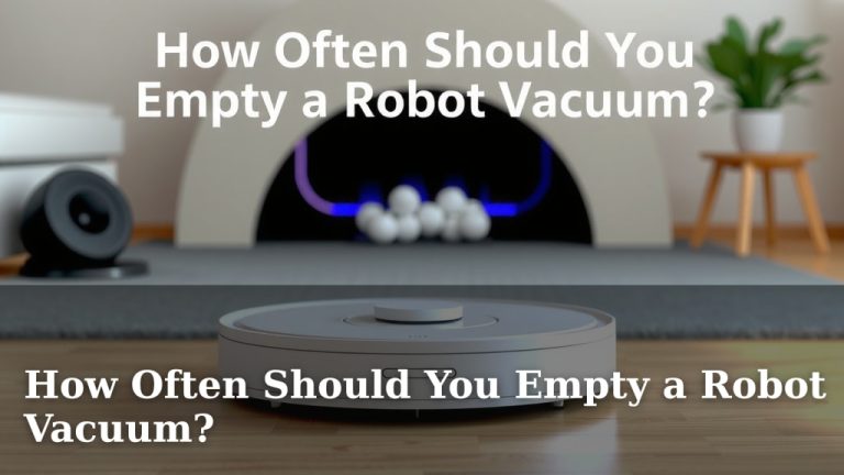 How Often Should You Empty a Robot Vacuum?