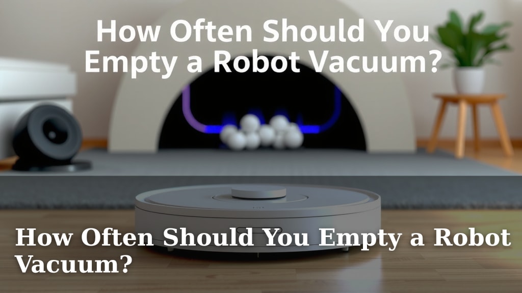 How Often Should You Empty a Robot Vacuum?