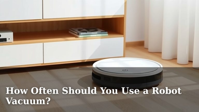 How Often Should You Use a Robot Vacuum?