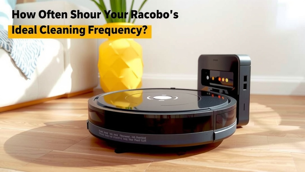 Finding Your Robot Vacuum's Ideal Cleaning Frequency