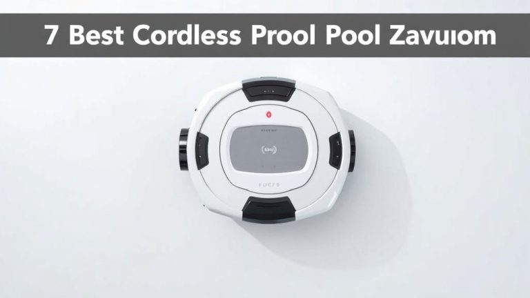7 Best Cordless Robotic Pool Vacuum [2026]